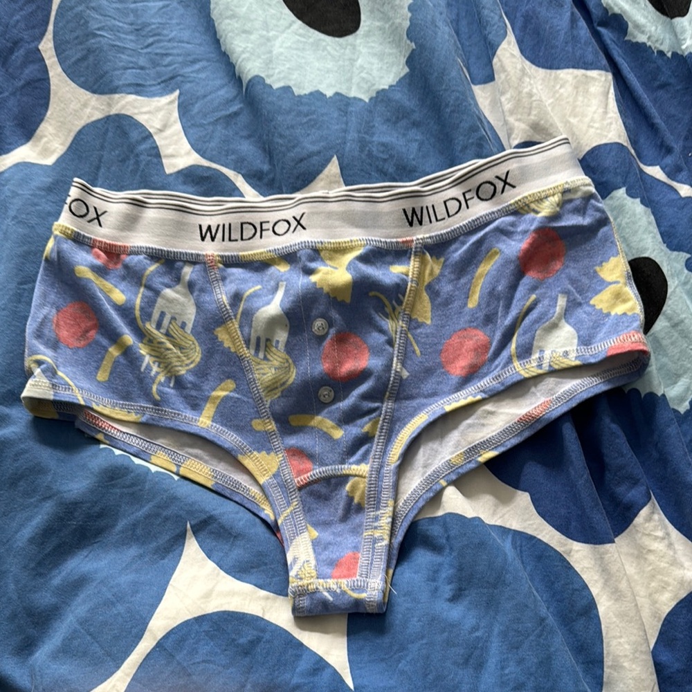 Wildfox noodle print briefs